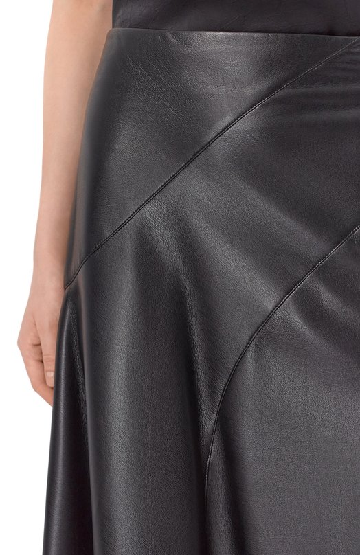 Юбка из экокожи BOSS 50556926 Чёрный  50556926 Фото 5