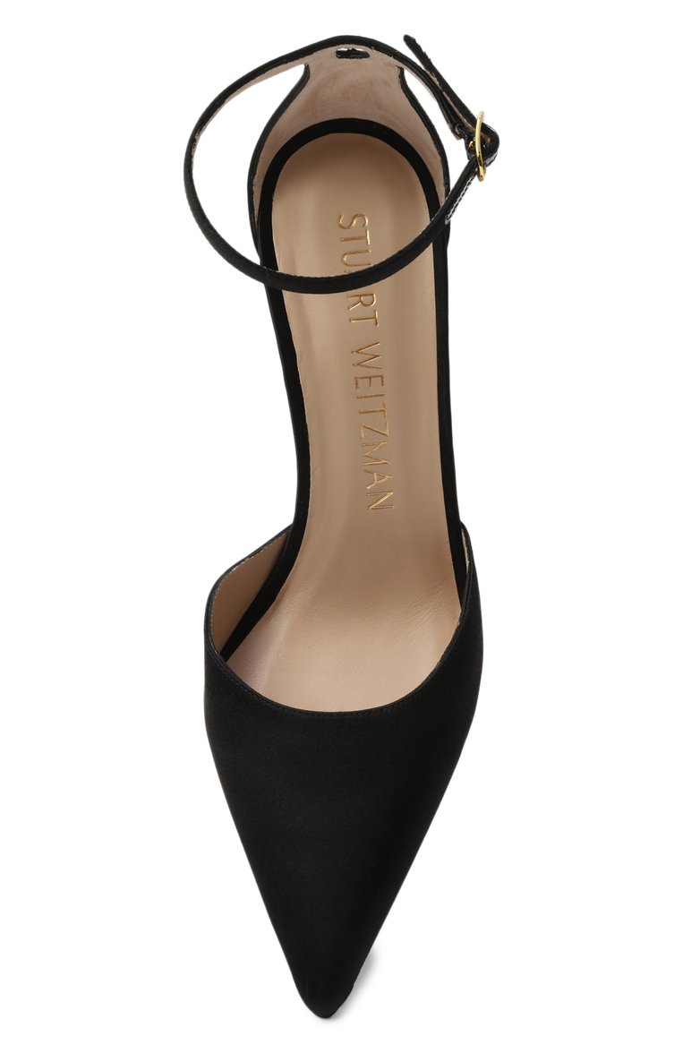 Замшевые туфли stuart 110 STUART WEITZMAN, арт. SB847, фото 4
