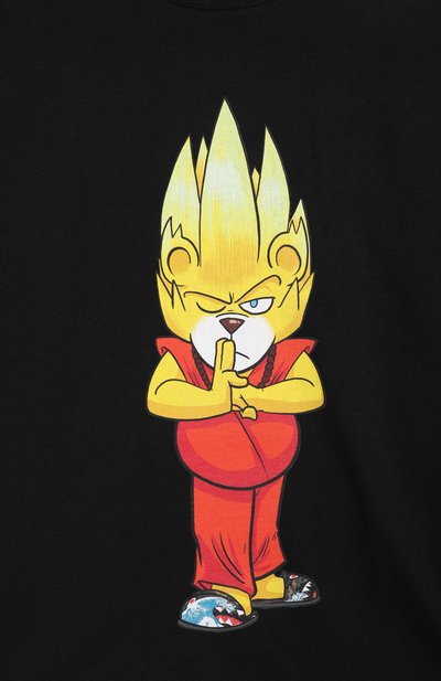 Хлопковая футболка SPRAYGROUND, арт. SPY1377BLK_001, фото 3