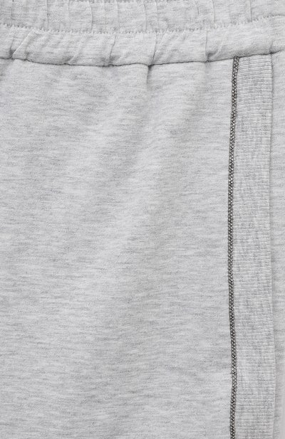 Хлопковые джоггеры BRUNELLO CUCINELLI, арт. BH827E623A, фото 3
