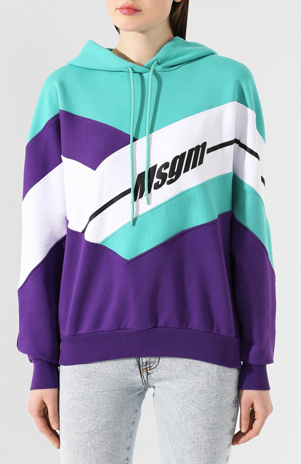 Хлопковое худи MSGM, арт. 2841MDM66 207299, фото 3