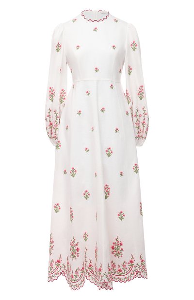 Женское льняное платье ZIMMERMANN, арт. 9332DP0P