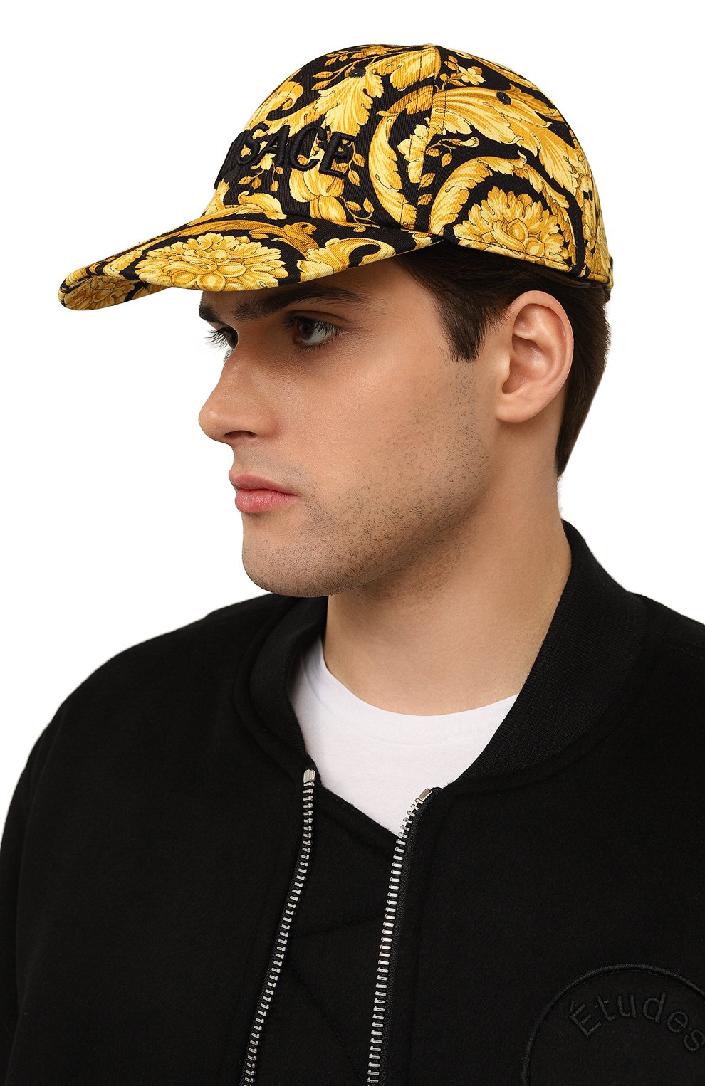 Хлопковая бейсболка VERSACE, арт. 1012701/1A01281, фото 2