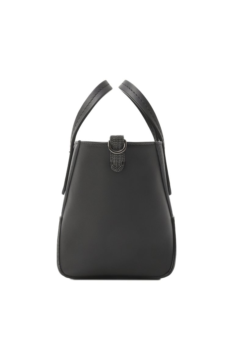 Женская сумка bc duo mini BRUNELLO CUCINELLI черного цвета, арт. MBHED2675 | Фото 4 (Размер: mini; Ремень/цепочка: На ремешке; Материал: Натуральная кожа; Автоматизация состава: Проставлено; Автоматизация ТО: Проставлено)