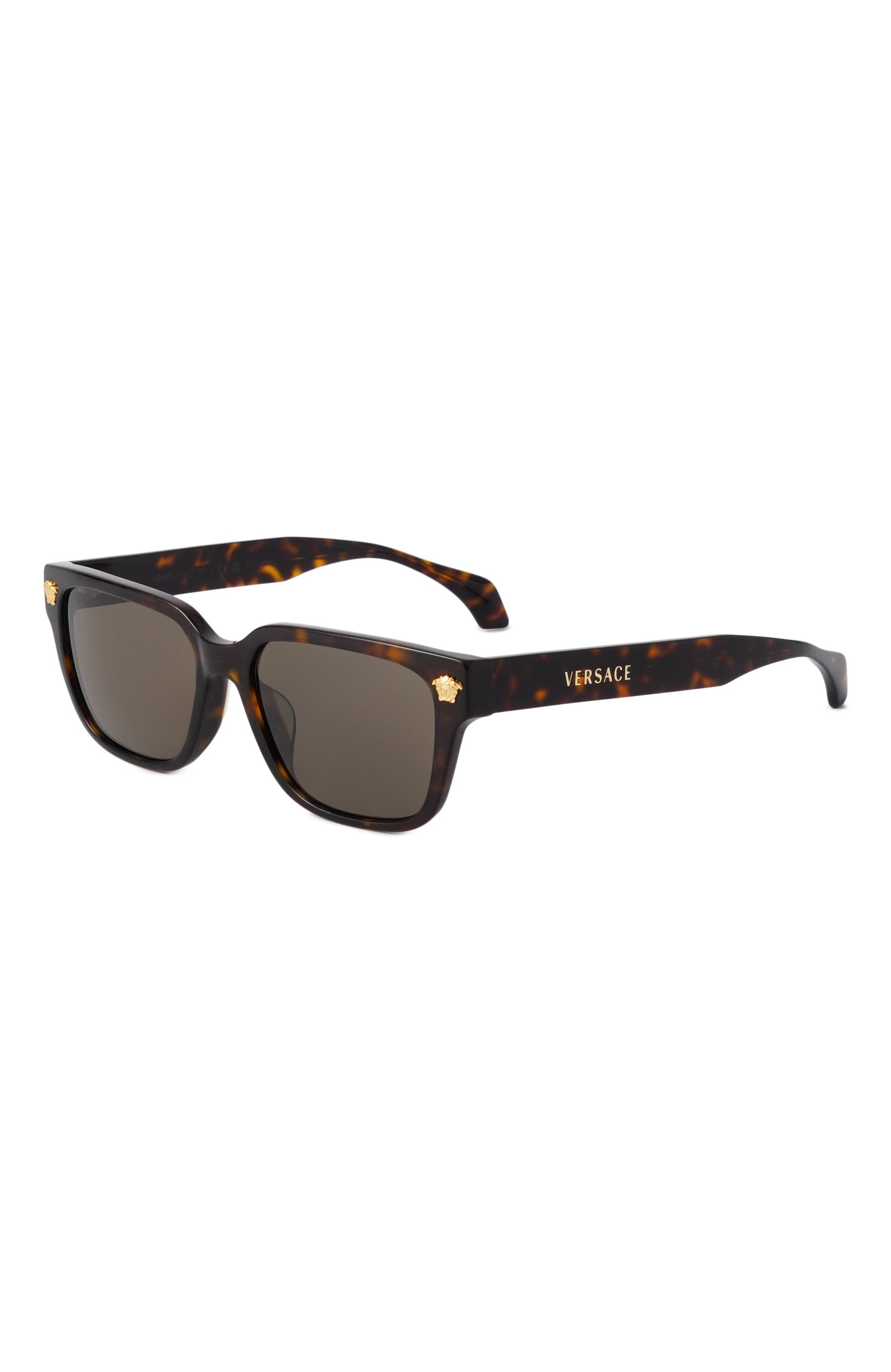 Солнцезащитные очки VERSACE коричневого цвета по цене 32000 руб., арт. 4513D-108/73, фото 1 Солнцезащитные очки VERSACE, арт. 4513D-108/73, фото 1