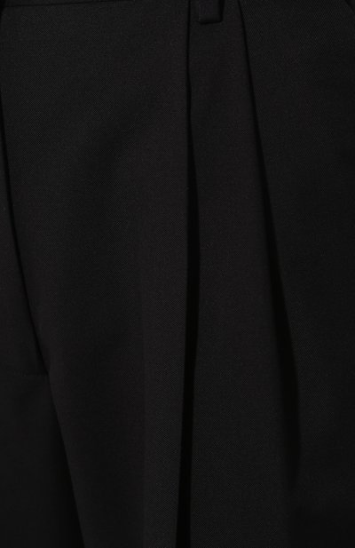 Брюки из смеси хлопка и шерсти DRIES VAN NOTEN черного цвета по цене 32850 руб., арт. 191-10920-7286, фото 5 Брюки из смеси хлопка и шерсти DRIES VAN NOTEN, арт. 191-10920-7286, фото 5