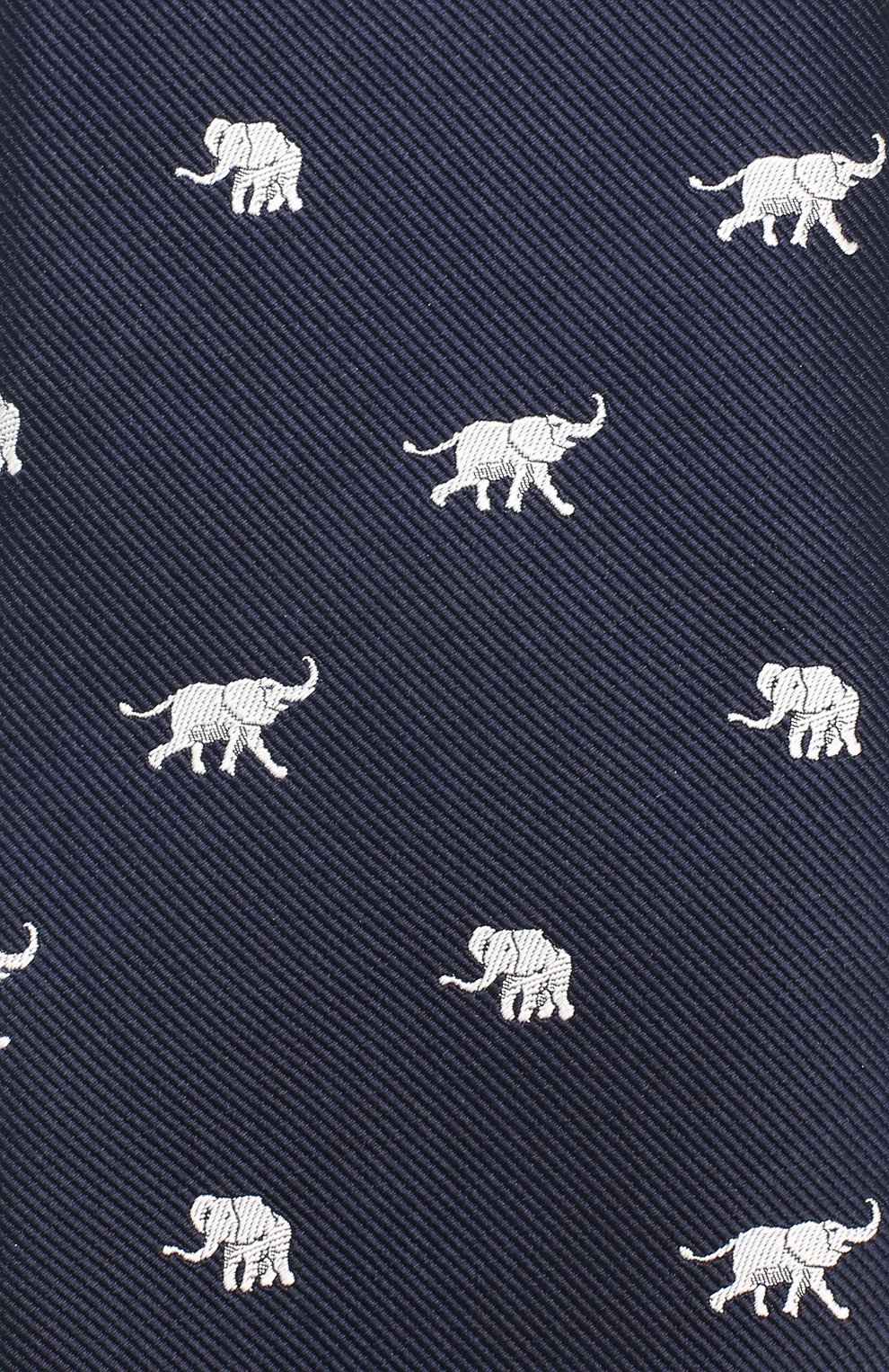 Шелковый галстук VAN LAACK темно-синего цвета по цене 11550 руб., арт. LUIS-EL/K03882, фото 3 Шелковый галстук VAN LAACK, арт. LUIS-EL/K03882, фото 3