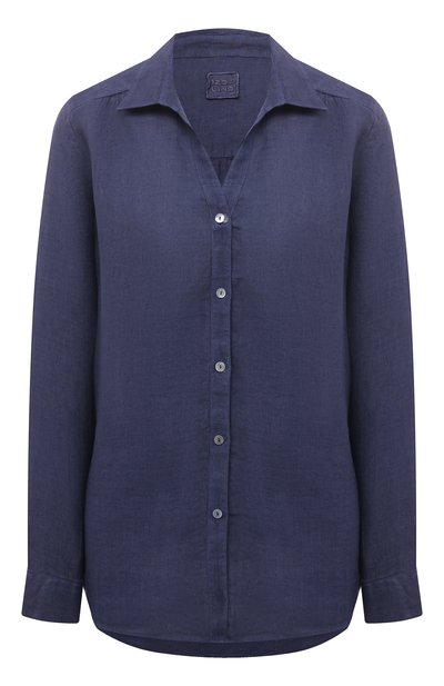 Женская льняная рубашка 120% LINO, арт. T0W1172/B317/S00