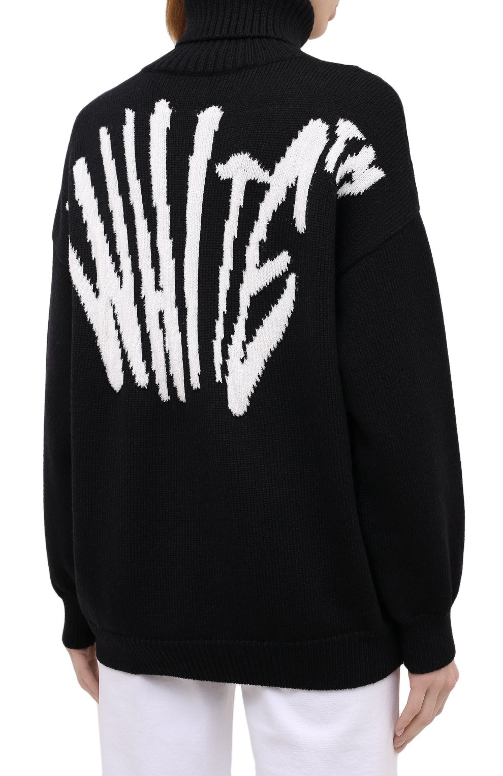 Шерстяной свитер OFF-WHITE, арт. 0WHF008F20KNI0011001, фото 4
