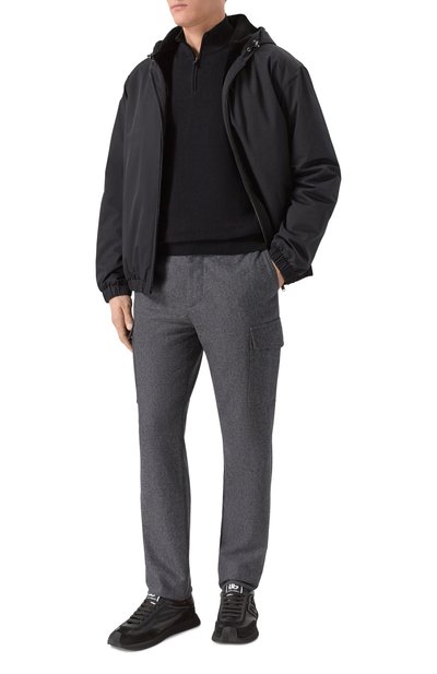 Кожаные кроссовки dg cushion DOLCE & GABBANA, арт. CS2288/A0124, фото 2