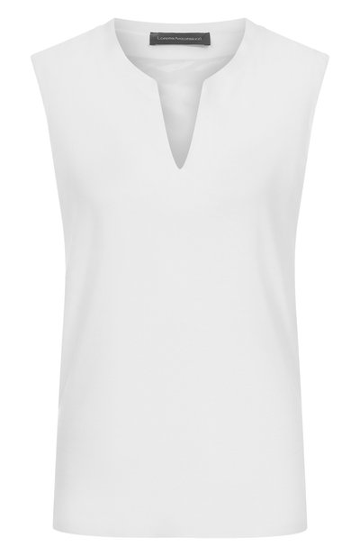 Женский топ изо льна и вискозы LORENA ANTONIAZZI, арт. E2534TS61A/3347