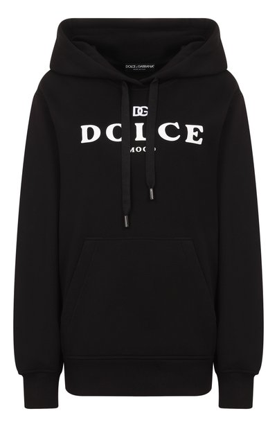 Женский хлопковое худи DOLCE & GABBANA, арт. F9U75Z/HU7P4