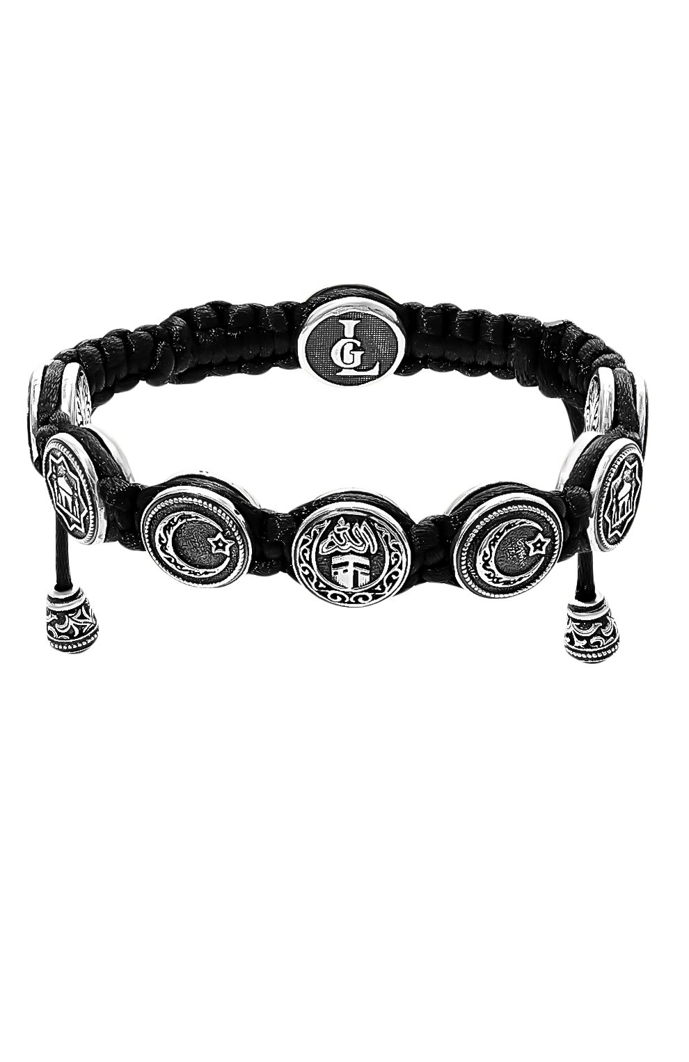 Браслет символ пророка GL JEWELRY серебряного цвета по цене 47630 руб., арт. M4701005-S97-01, фото 1 Браслет символ пророка GL JEWELRY, арт. M4701005-S97-01, фото 1