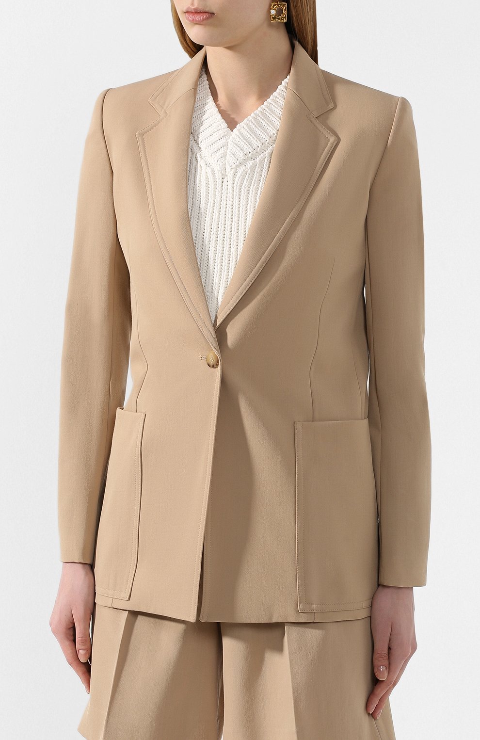 Двубортный жакет VICTORIA, VICTORIA BECKHAM, арт. 2220WJK000951A, фото 3