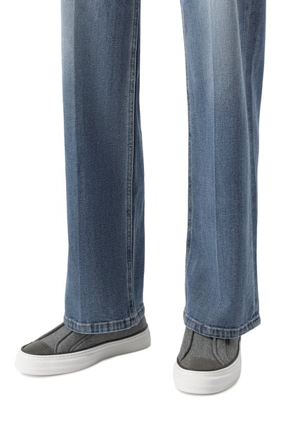 Текстильные кеды BRUNELLO CUCINELLI, арт. MZ26G3026P, фото 3