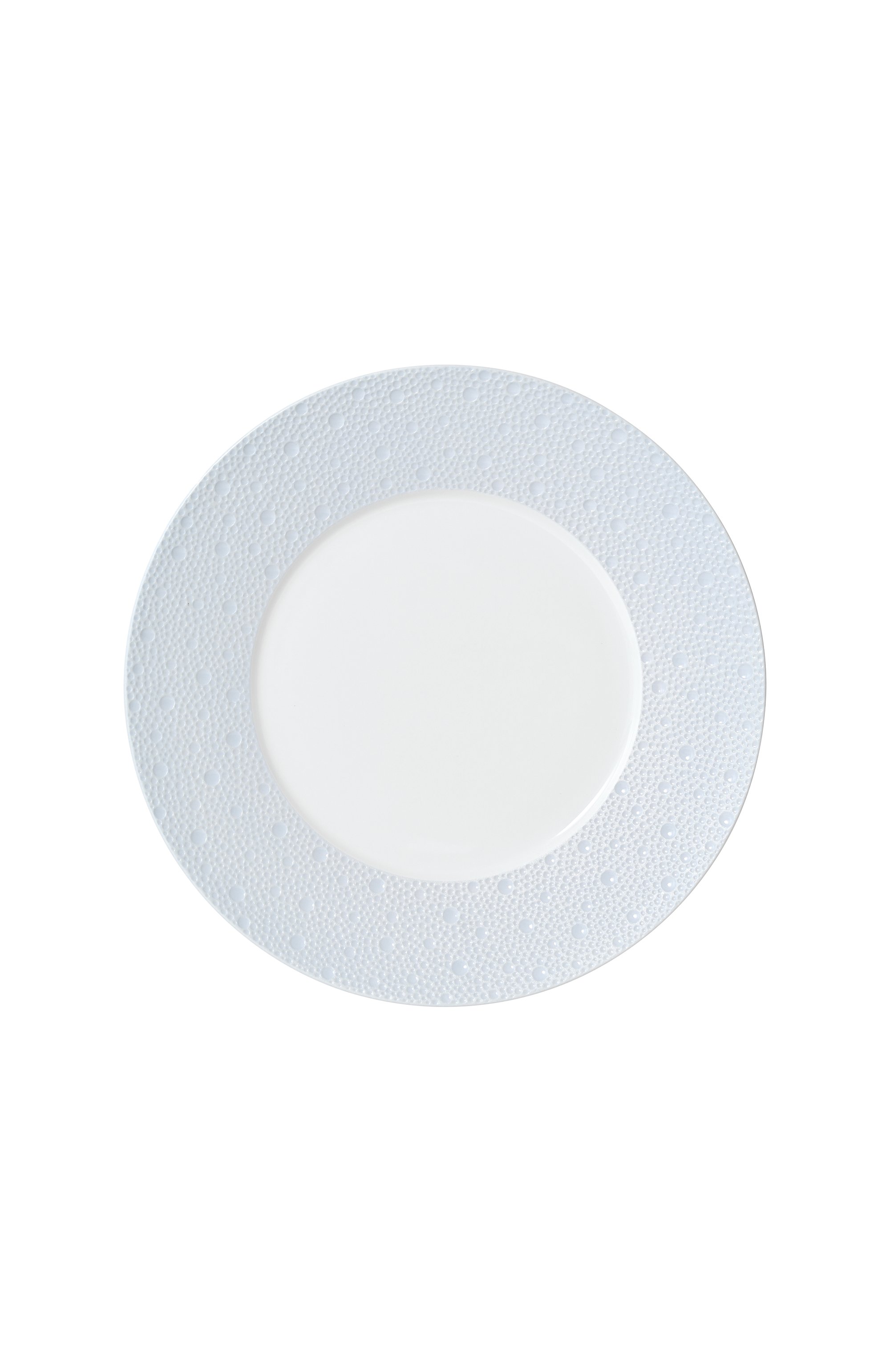 Обеденная тарелка ecume blue BERNARDAUD голубого цвета по цене 13150 руб., арт. 2635/20249, фото 1 Обеденная тарелка ecume blue BERNARDAUD, арт. 2635/20249, фото 1