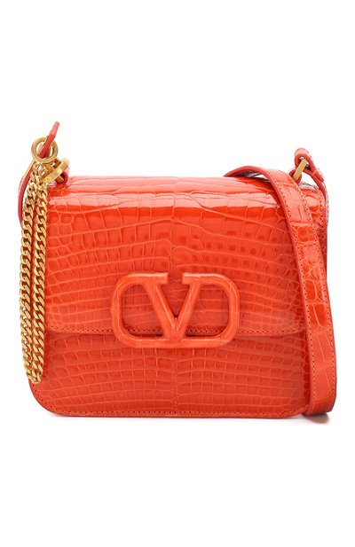 Сумка vsling small из кожи аллигатора VALENTINO, арт. SW0B0F01/XDE/AMIS, фото 5