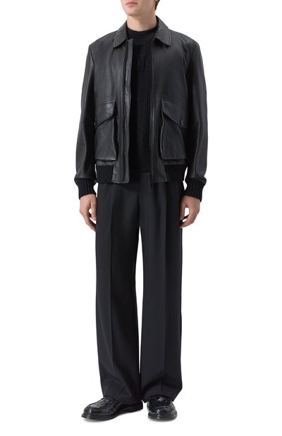 Шерстяные брюки BALMAIN, арт. GH1P0130/WD49, фото 2