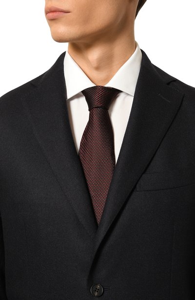 Шелковый галстук ZEGNA, арт. 1P8/Z8D80TA8, фото 2