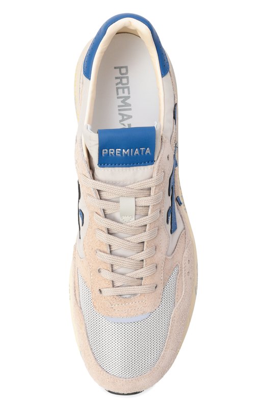 Комбинированные кроссовки Mick Premiata MICK0.1/VAR 8237 Бежевый  MICK0.1/VAR 8237 Фото 5