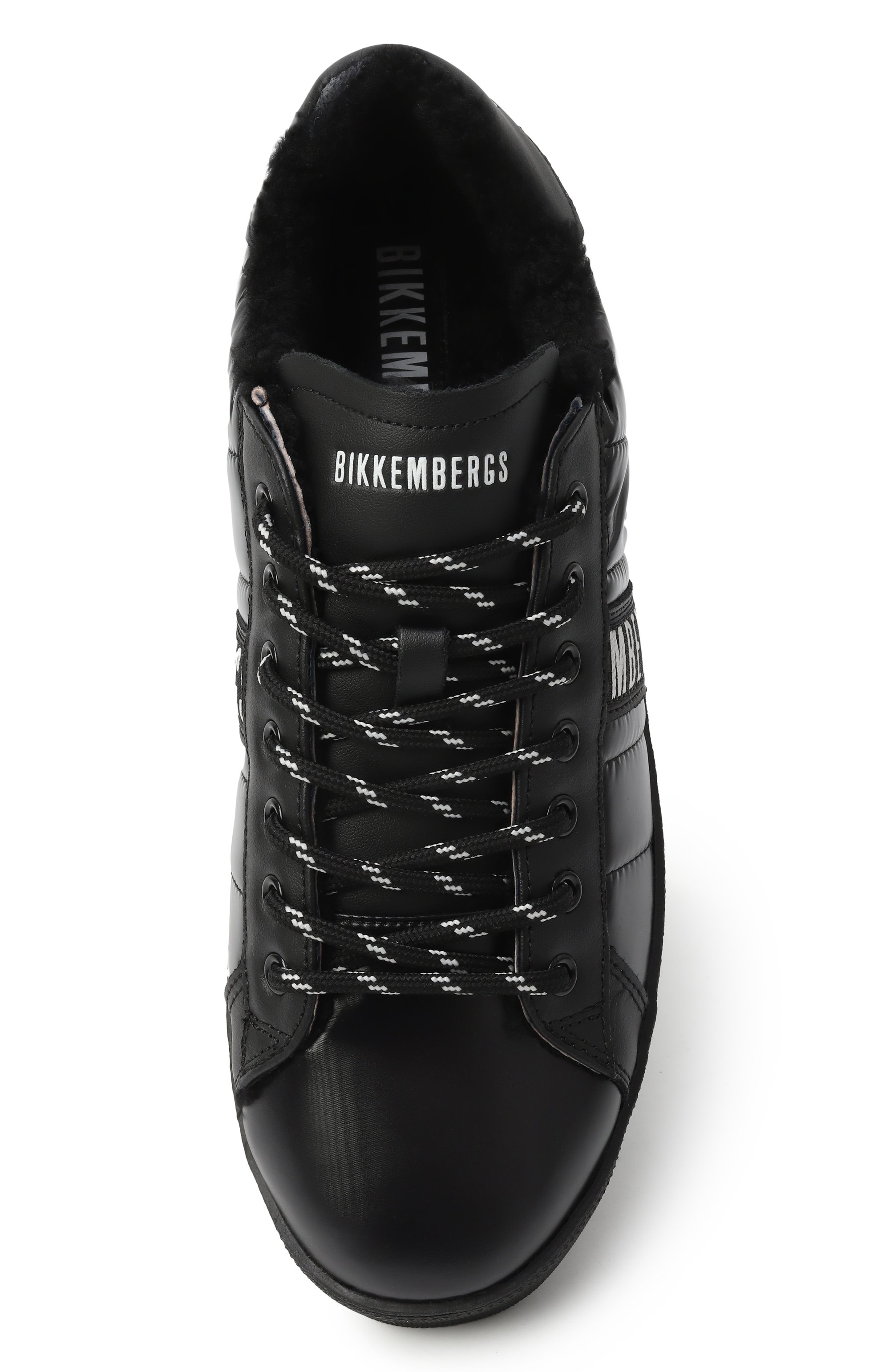 Комбинированные кеды recoba DIRK BIKKEMBERGS, арт. 29200/CP/B/FUR, фото 6