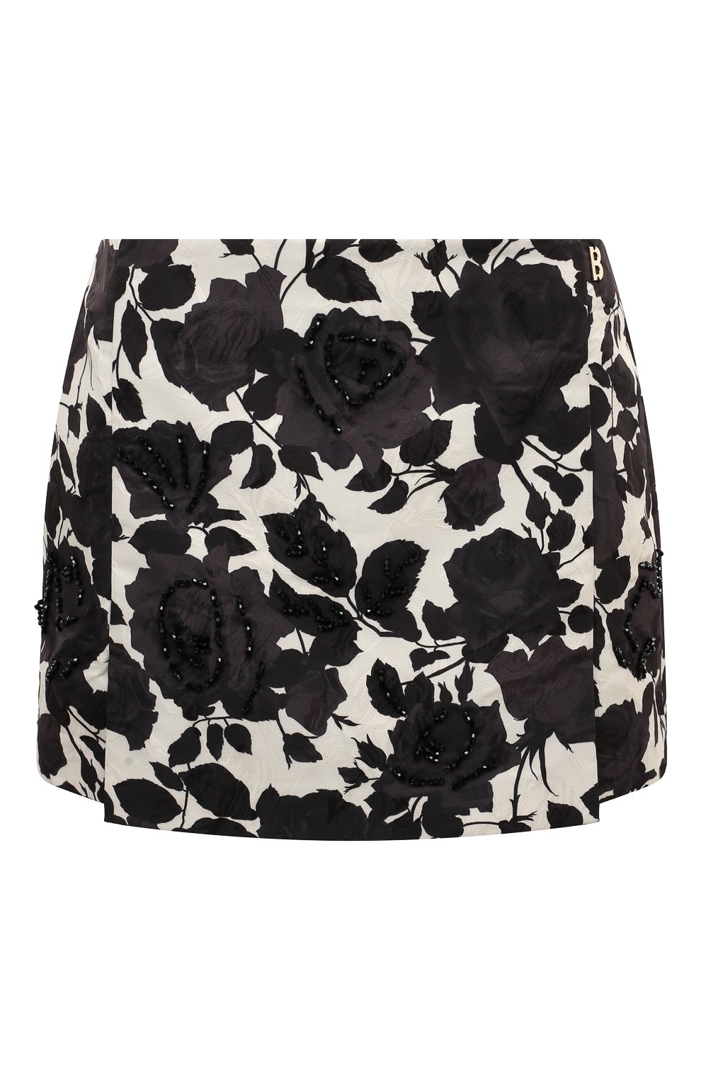 Юбка BLUGIRL черно-белого цвета по цене 31300 руб., арт. RF4093/T3637, фото 1 Юбка BLUGIRL, арт. RF4093/T3637, фото 1