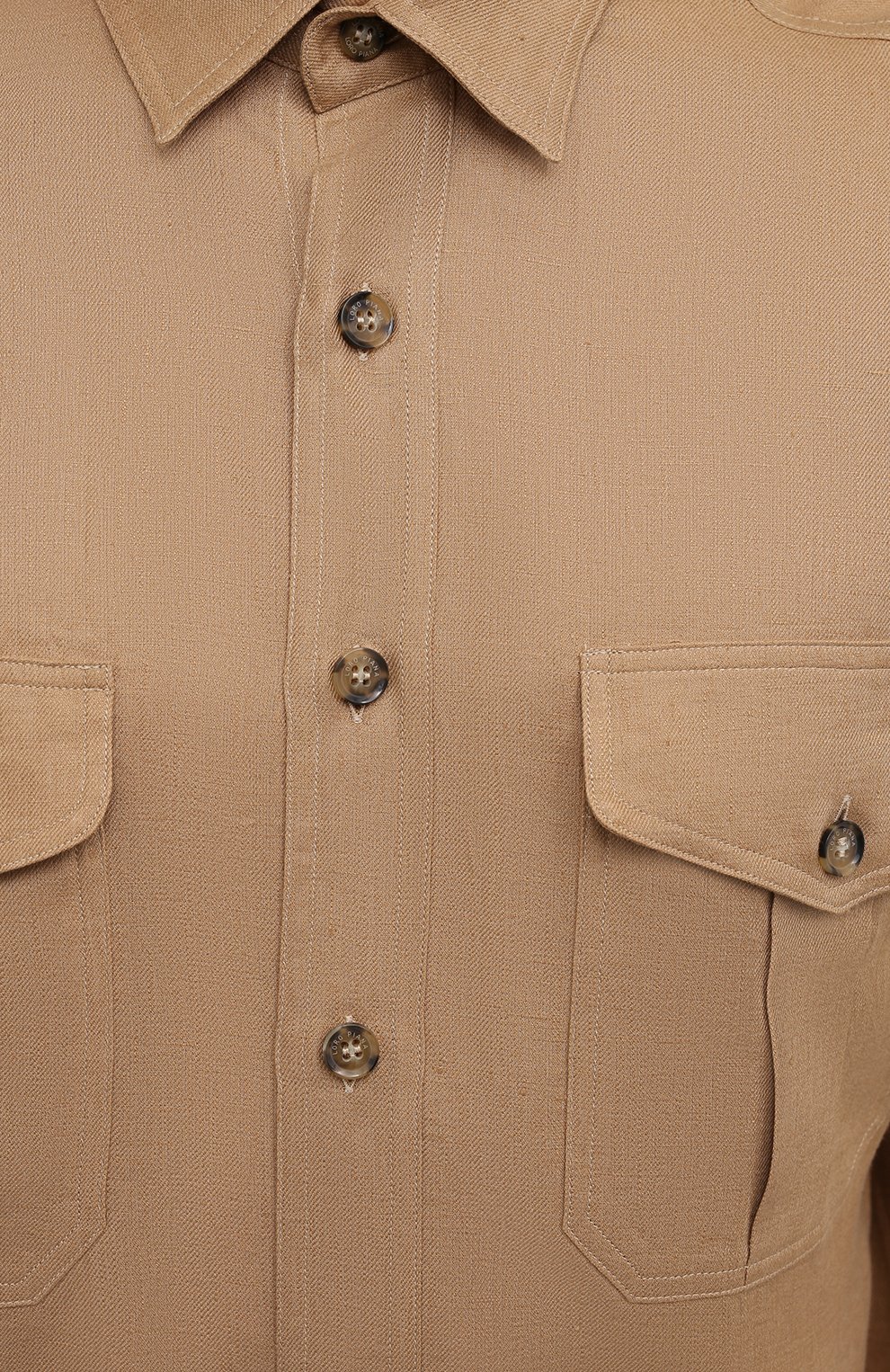 Льняная рубашка LORO PIANA, арт. FAL6142, фото 5