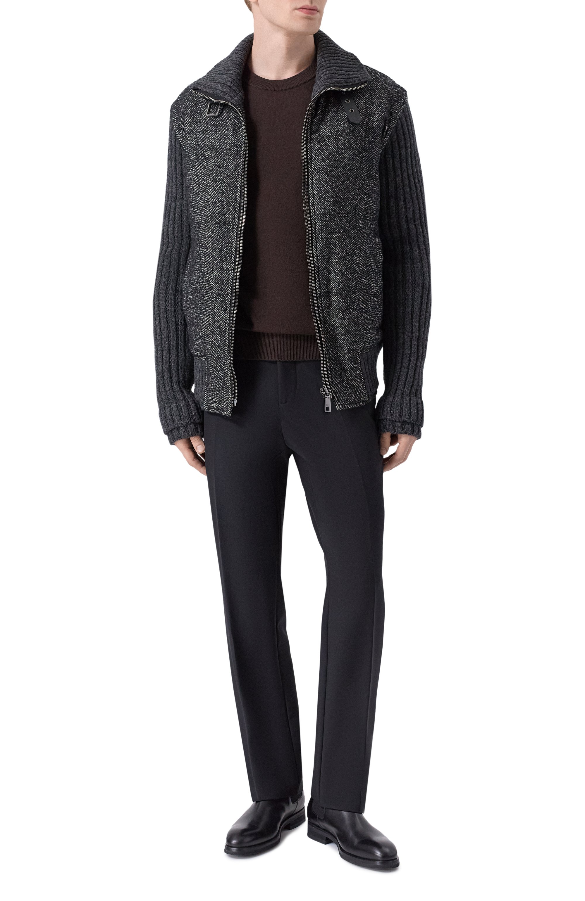 Шерстяной бомбер DOLCE & GABBANA, арт. G9BVST/GJ846, фото 2