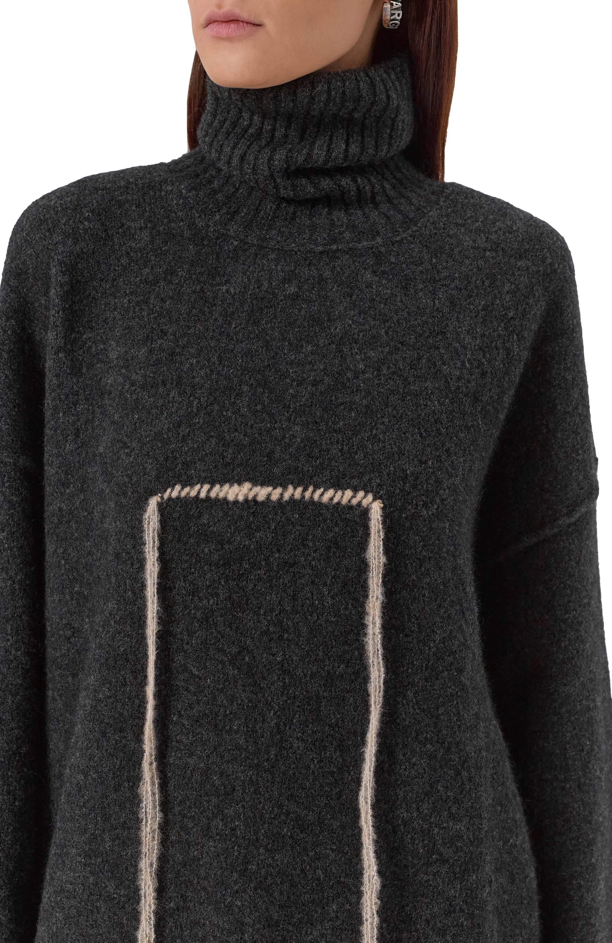 Шерстяной свитер ISABEL BENENATO, арт. DK22F25, фото 5