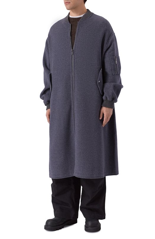 Пальто из шерсти и кашемира Giorgio Brato TX26F1823WTM Серый  TX26F1823WTM Фото 3