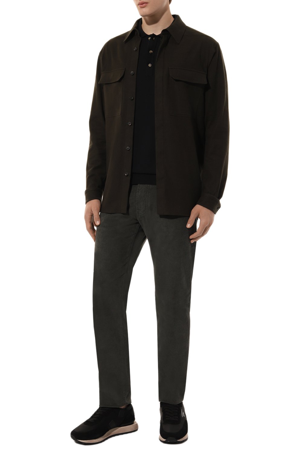 Хлопковая рубашка RICK OWENS, арт. RU02D6291/FL, фото 2