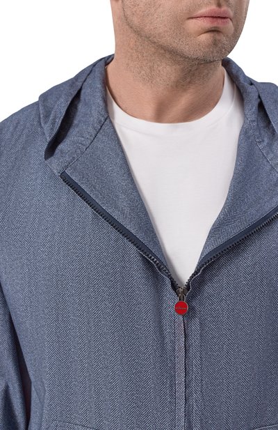 Хлопковая куртка-рубашка KITON, арт. UMC015H0908604, фото 5