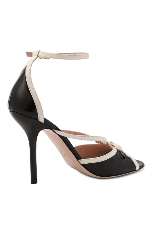 Лакированные босоножки Bepointy 100 Valentino 8W2S0NY6/DAL Чёрно-белый  8W2S0NY6/DAL Фото 5