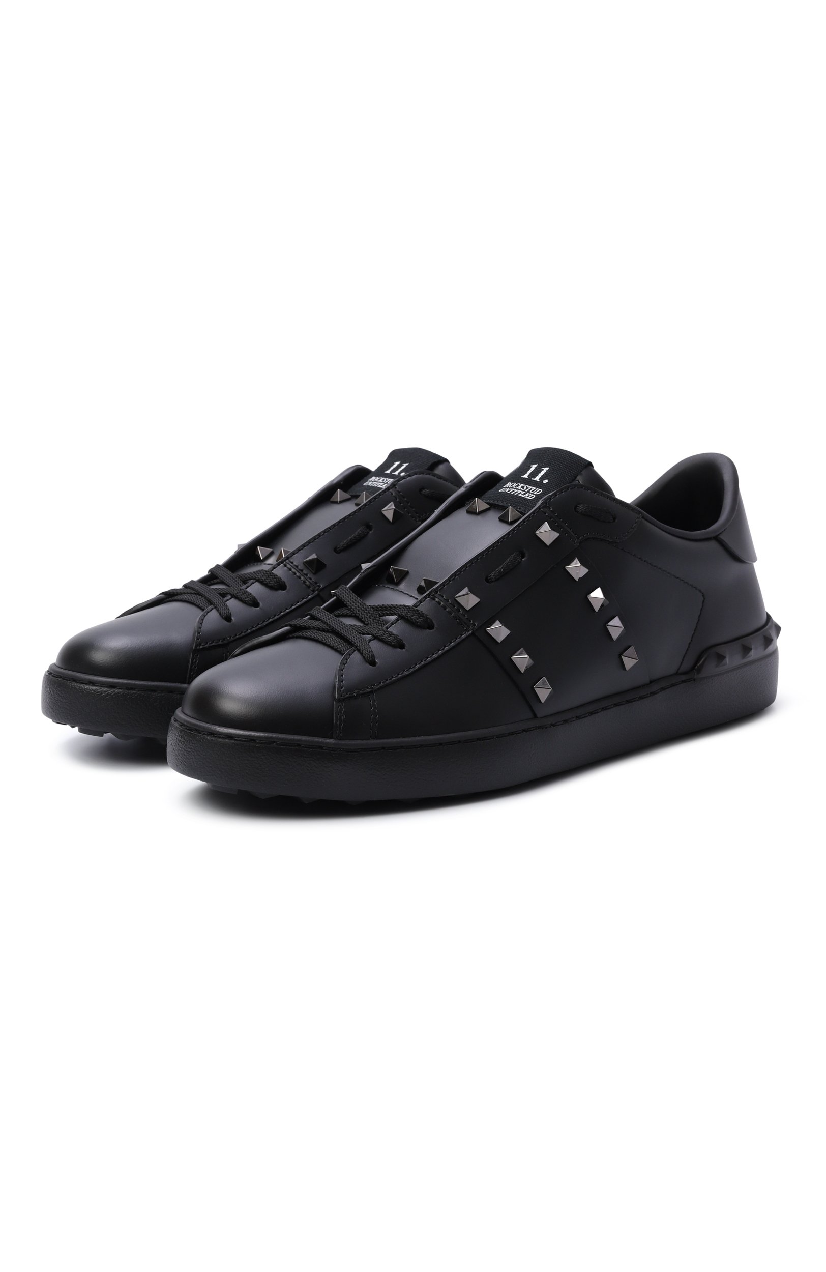 Кожаные кеды rockstud untitled VALENTINO, арт. 9Y2S0931/BXE, фото 1