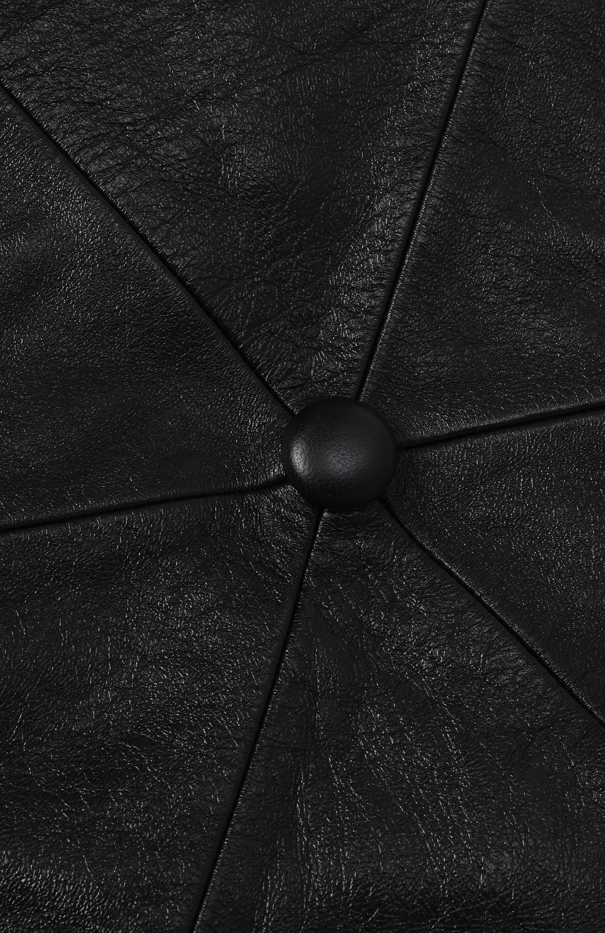 Кожаное кепи MIU MIU, арт. 5HC195-038-F0002, фото 4