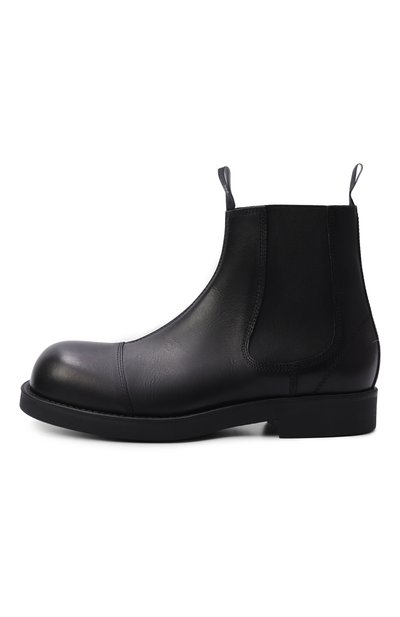 Кожаные челси biker MM6 черного цвета по цене 97050 руб., арт. SH1WU0014/P7431, фото 3 Кожаные челси biker MM6, арт. SH1WU0014/P7431, фото 3