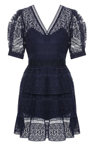 Кружевное мини-платье SELF-PORTRAIT, арт. SP20-068, фото 1