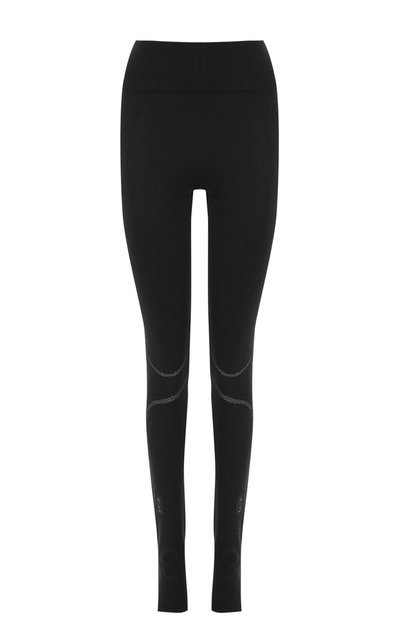 Женские однотонные легинсы фактурной вязки Y-3, арт. BK0850