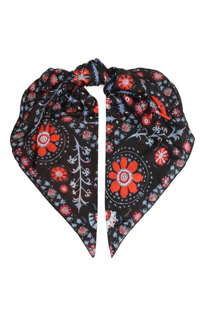 Шелковый платок сюзане GOURJI, арт. T21SUZ7BKR, фото 1