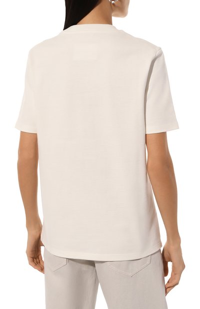 Хлопковая футболка JIL SANDER, арт. J03GC0134/J20244, фото 4