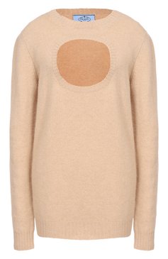 Хлопковый свитер PRADA, арт. P29837-1VXT-F0Z12-201, фото 1