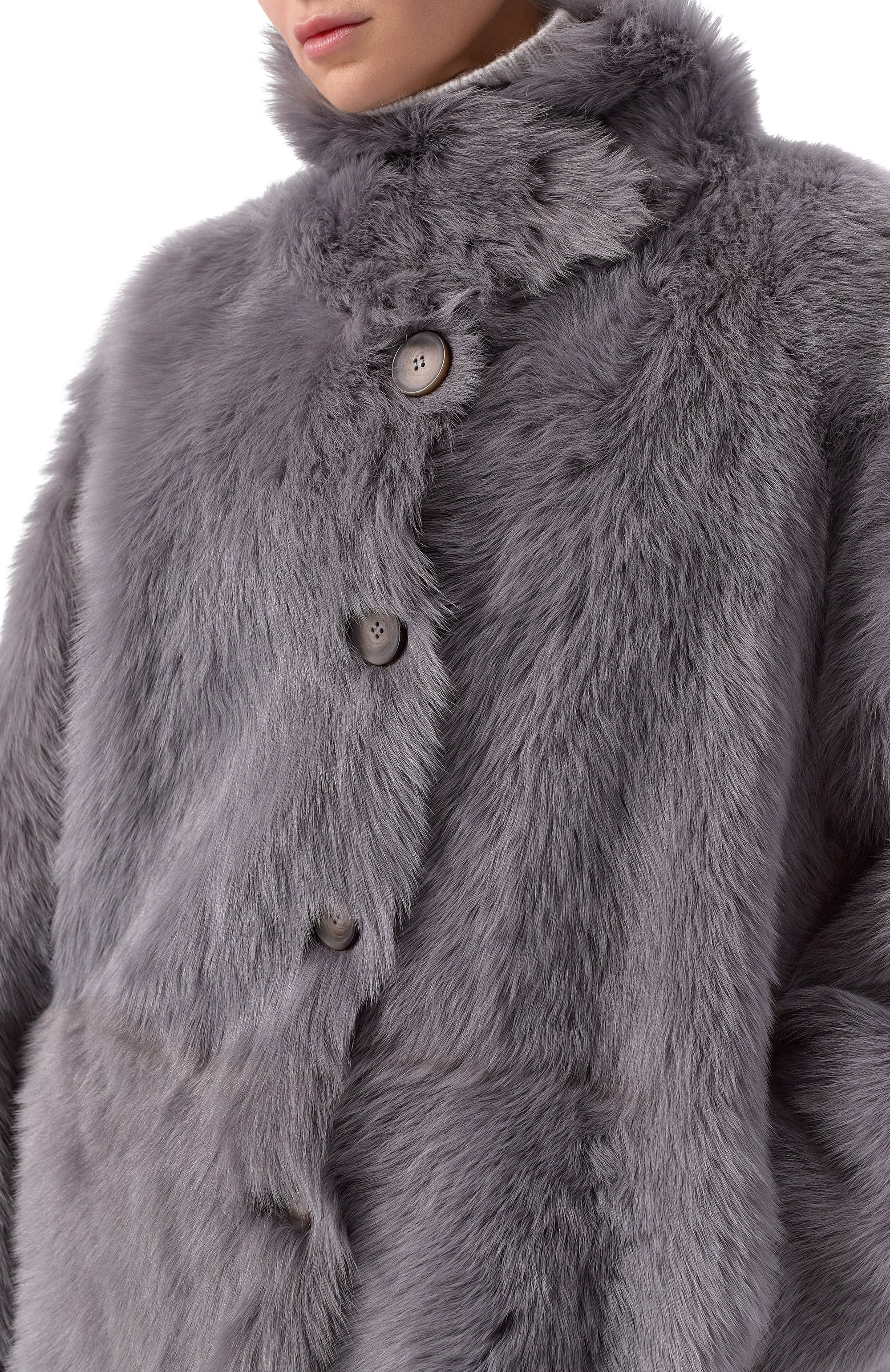 Двусторонняя дубленка из овчины CHAUD STUDIO, арт. TOSCANA24, фото 5