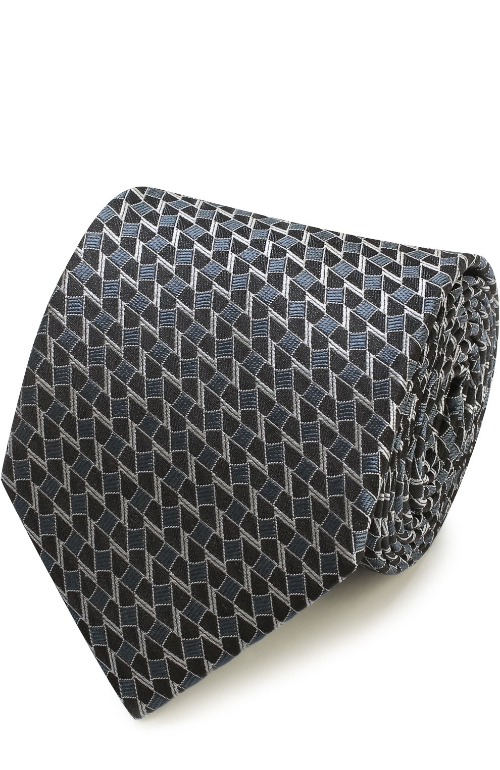 Шелковый галстук с узором LANVIN, арт. 2100/TIE, фото 1