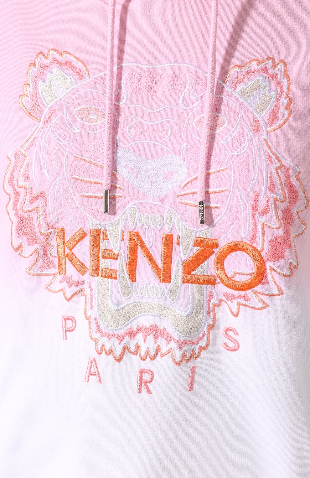 Хлопковое худи KENZO розового цвета по цене 49950 руб., арт. FA52SW8674XG, фото 5 Хлопковое худи KENZO, арт. FA52SW8674XG, фото 5