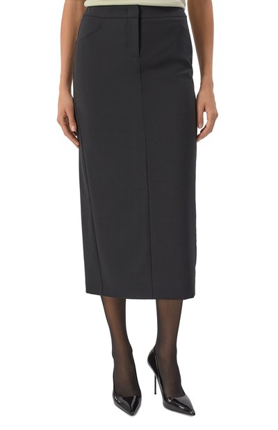 Шерстяная юбка  BOSS, арт. 50546626, фото 3