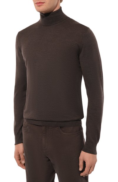 Шерстяная водолазка CORNELIANI, арт. 94M523-9425126, фото 3