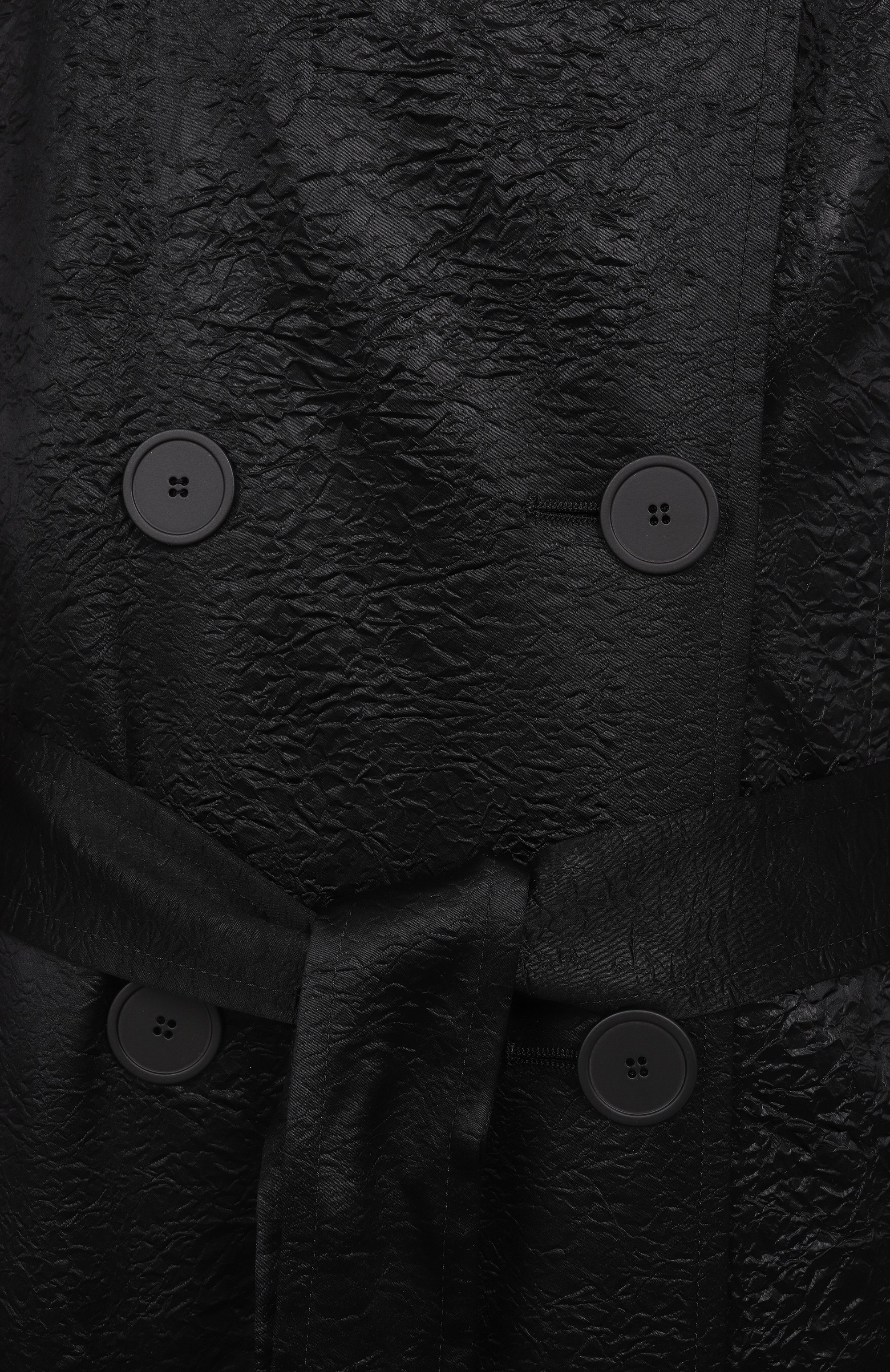 Тренч CHAPURIN черного цвета по цене 164000 руб., арт. CT/20380/255495-М, фото 6 Тренч CHAPURIN, арт. CT/20380/255495-М, фото 6