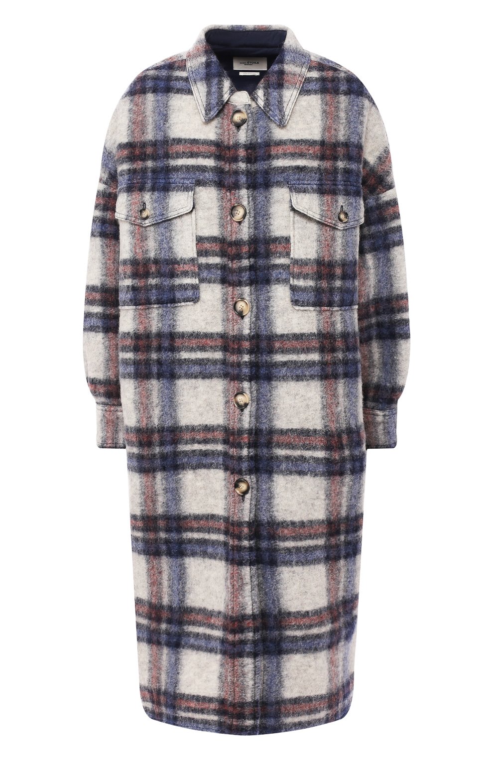 Пальто в клетку ISABEL MARANT ETOILE, арт. MA0572-19A013E/GABRI0N, фото 1