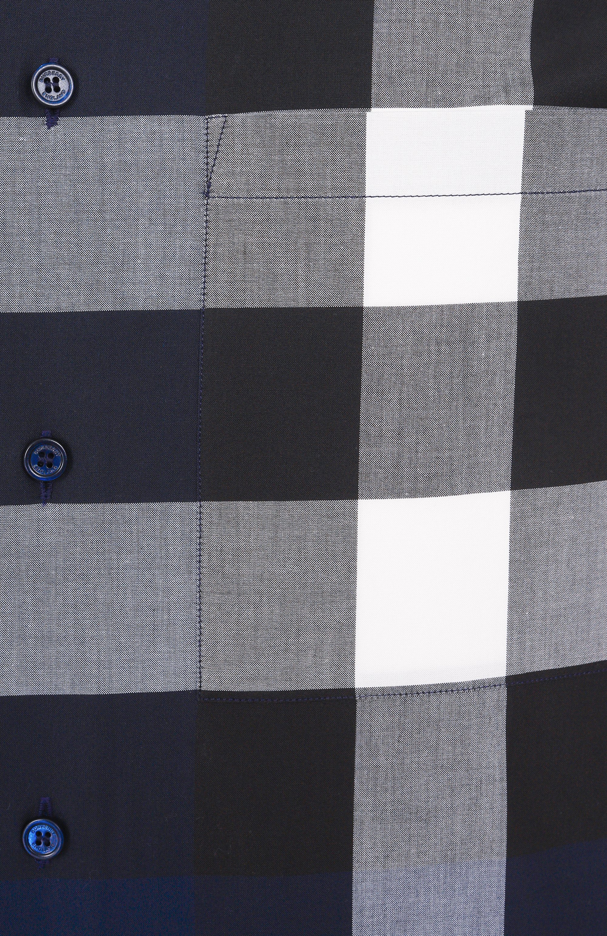 Хлопковая рубашка BURBERRY, арт. 8073216, фото 6