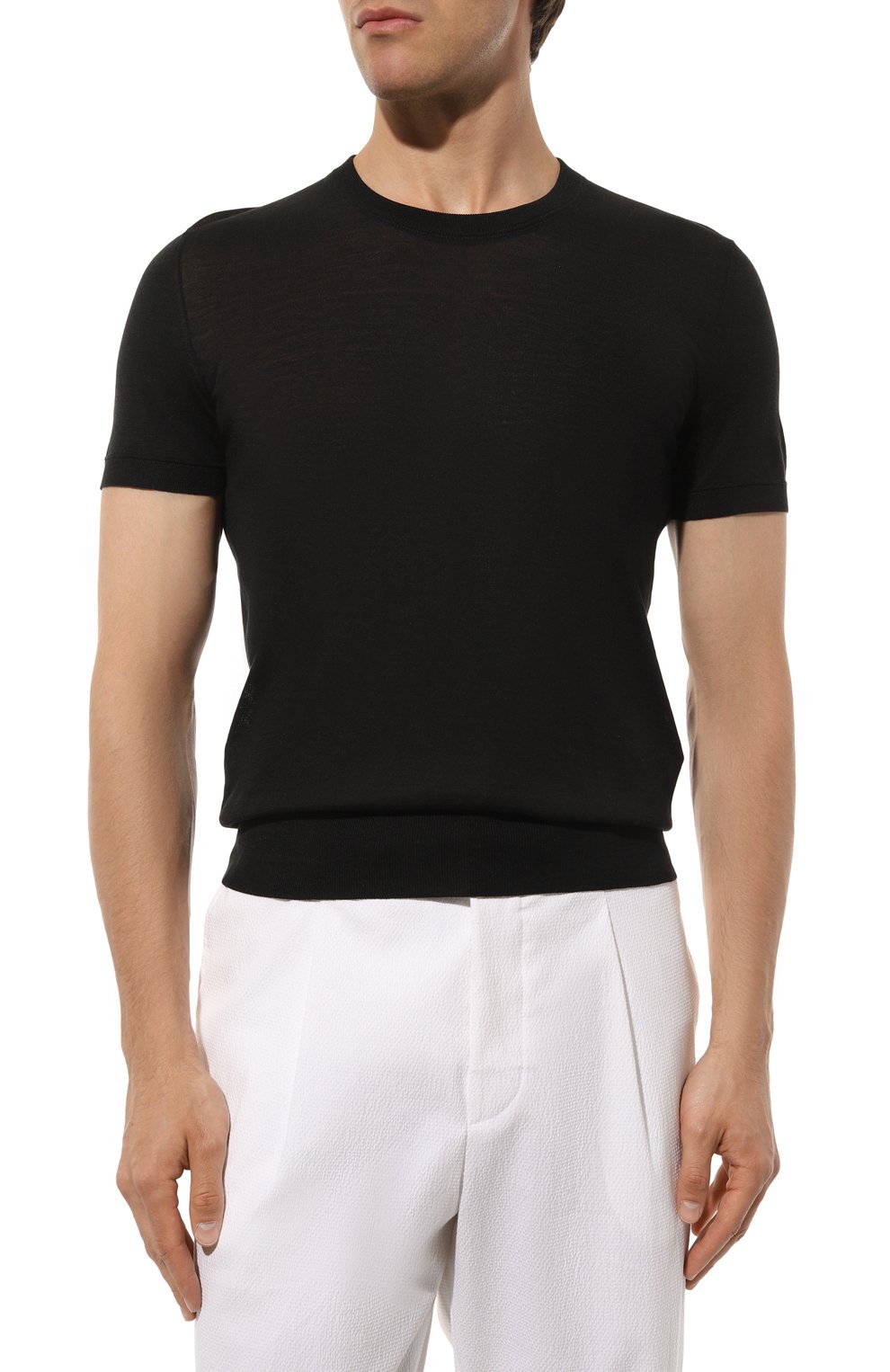 Джемпер из шелка и хлопка TOM FORD, арт. YMS002/KCS001, фото 3